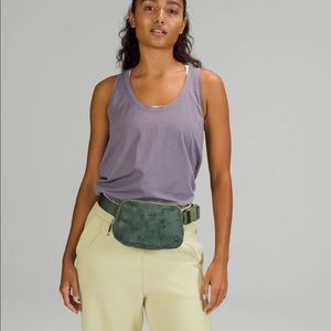 Lululemon everywhere belt bag. Aquila green twill